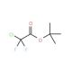 tert-Butyl chlorodifluoroacetate (CAS 167308-43-2) - chemical structure image