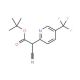 tert-butyl cyano[5-(trifluoromethyl)pyridin-2-yl]acetate - chemical structure image