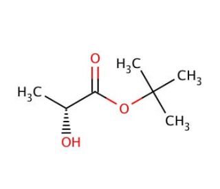 (&plus;)-tert-Butyl D-lactate (CAS 68166-83-6) - chemical structure image