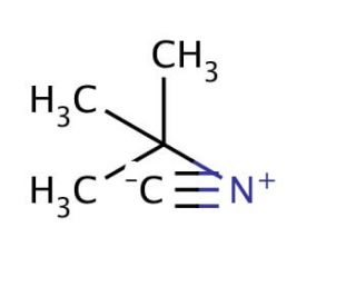 tert-Butyl isocyanide (CAS 7188-38-7) - chemical structure image