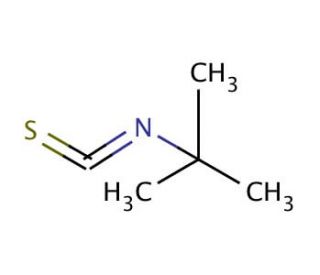 tert-Butyl isothiocyanate (CAS 590-42-1) - chemical structure image