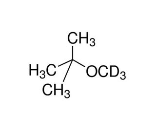 tert-Butyl methyl-d3 ether (CAS 29366-08-3) - chemical structure image