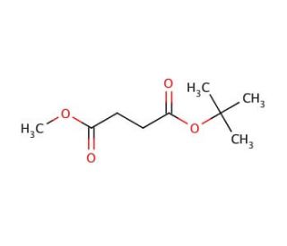 tert-Butyl methyl succinate (CAS 14734-25-9) - chemical structure image