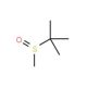 tert-Butyl methyl sulfoxide (CAS 14094-11-2) - chemical structure image