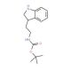 tert-butyl N-[2-(2,3-dihydro-1H-indol-3-yl)ethyl]carbamate - chemical structure image