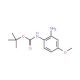 tert-butyl N-(2-amino-4-methoxyphenyl)carbamate (CAS 213118-56-0) - chemical structure image