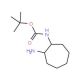 tert-butyl N-(2-aminocycloheptyl)carbamate - chemical structure image