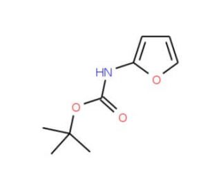tert-Butyl N-(2-furyl)carbamate (CAS 56267-47-1) - chemical structure image