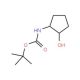 tert-butyl N-(2-hydroxycyclopentyl)carbamate - chemical structure image