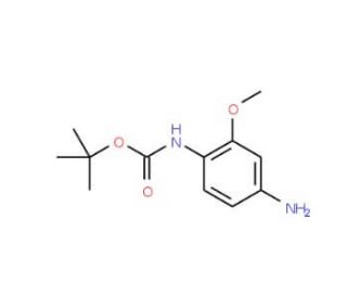 tert-butyl N-(4-amino-2-methoxyphenyl)carbamate - chemical structure image