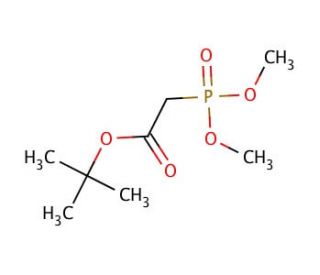tert-Butyl P,P-dimethylphosphonoacetate (CAS 62327-21-3) - chemical structure image