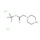 tert-Butyl Piperazin-1-yl-acetate dihydrochloride (CAS 827614-56-2) - chemical structure image