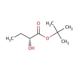 tert-Butyl (R)-2-hydroxybutyrate (CAS 206996-51-2) - chemical structure image