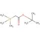 tert-Butyl trimethylsilylacetate (CAS 41108-81-0) - chemical structure image