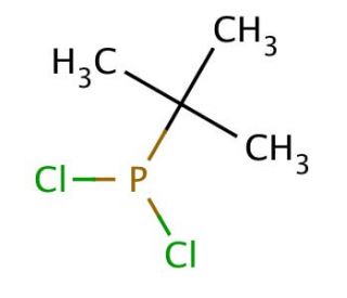 tert-Butyldichlorophosphine (CAS 25979-07-1) - chemical structure image