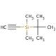 (tert-Butyldimethylsilyl)acetylene (CAS 86318-61-8) - chemical structure image