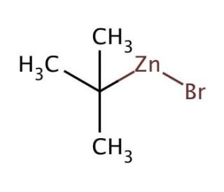 tert-Butylzinc bromide solution (CAS 7565-59-5) - chemical structure image