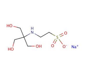 TES, sodium salt (CAS 70331-82-7) - chemical structure image