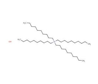 Tetra-decylammonium hydroxide solution (CAS 57340-65-5) - chemical structure image