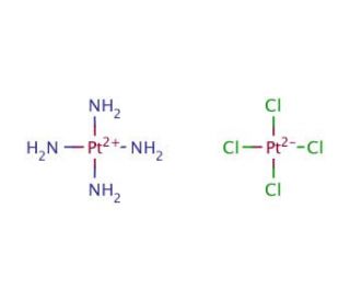 Tetraammineplatinum(II) tetrachloroplatinate(II) (CAS 13820-46-7) - chemical structure image