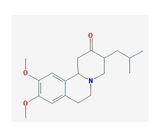 Tetrabenazine (CAS 58-46-8) - chemical structure image