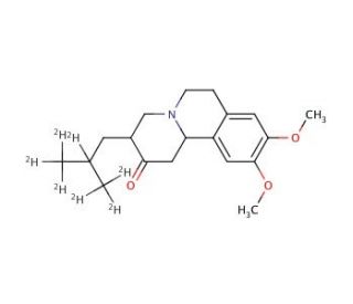 Tetrabenazine-d6 (CAS 1392826-25-3) - chemical structure image
