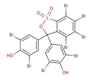 Tetrabromophenol blue (CAS 4430-25-5) - chemical structure image