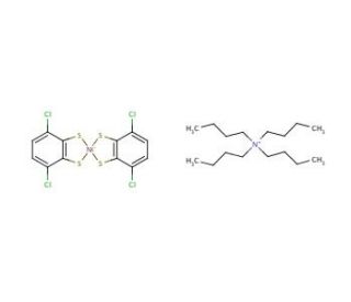 Tetrabutylammonium bis(3,6-dichloro-1,2-benzenedithiolato)nickelate (CAS 87314-14-5) - chemical structure image