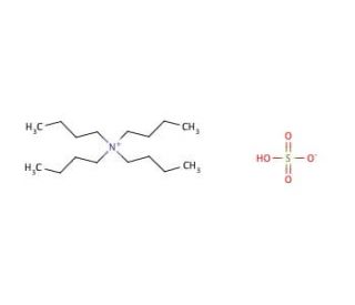 Tetrabutylammonium bisulfate (CAS 32503-27-8) - chemical structure image