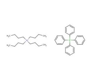 Tetrabutylammonium tetraphenylborate (CAS 15522-59-5) - chemical structure image