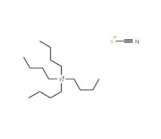 Tetrabutylammonium thiocyanate (CAS 3674-54-2) - chemical structure image