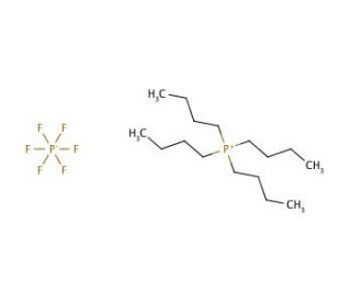 Tetrabutylphosphonium hexafluorophosphate (CAS 111928-21-3) - chemical structure image