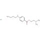 Tetracaine hydrochloride (CAS 136-47-0) - chemical structure image