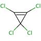 Tetrachlorocyclopropene (CAS 6262-42-6) - chemical structure image