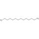 Tetradecane (CAS 629-59-4) - chemical structure image