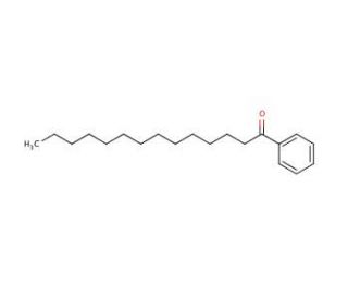 Tetradecanophenone (CAS 4497-05-6) - chemical structure image