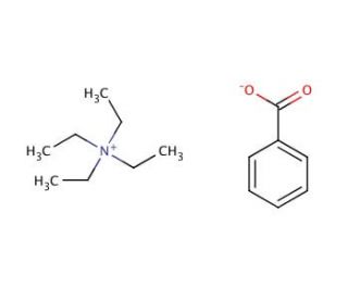Tetraethylammonium benzoate (CAS 16909-22-1) - chemical structure image