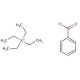 Tetraethylammonium benzoate (CAS 16909-22-1) - chemical structure image