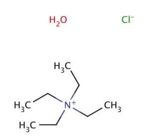 Tetraethylammonium chloride monohydrate (CAS 68696-18-4) - chemical structure image
