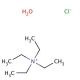 Tetraethylammonium chloride monohydrate (CAS 68696-18-4) - chemical structure image
