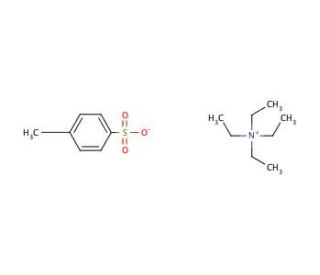 Tetraethylammonium p-toluenesulfonate (CAS 733-44-8) - chemical structure image