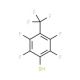 Tetrafluoro-4-(trifluoromethyl)thiophenol (CAS 651-84-3) - chemical structure image