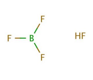 Tetrafluoroboric acid solution (CAS 16872-11-0) - chemical structure image