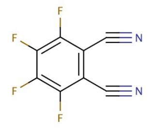 Tetrafluorophthalonitrile (CAS 1835-65-0) - chemical structure image