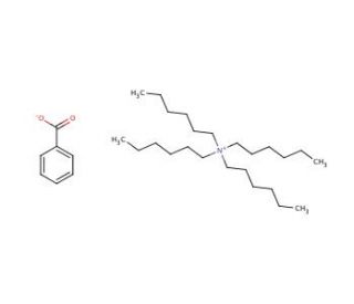 Tetrahexylammonium benzoate solution (CAS 16436-29-6) - chemical structure image