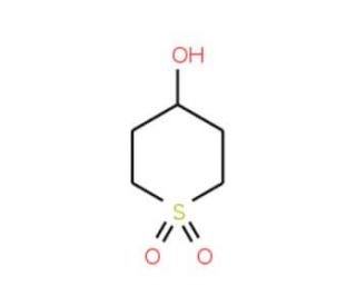 tetrahydro-2H-thiopyran-4-ol 1,1-dioxide - chemical structure image
