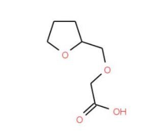 (Tetrahydro-furan-2-ylmethoxy)-acetic acid (CAS 854702-18-4) - chemical structure image