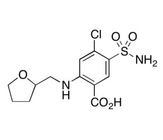 Tetrahydro Furosemide - chemical structure image