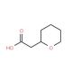(Tetrahydro-pyran-2-yl)-acetic acid (CAS 13103-40-7) - chemical structure image