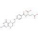 Tetrahydrofolic acid (CAS 135-16-0) - chemical structure image